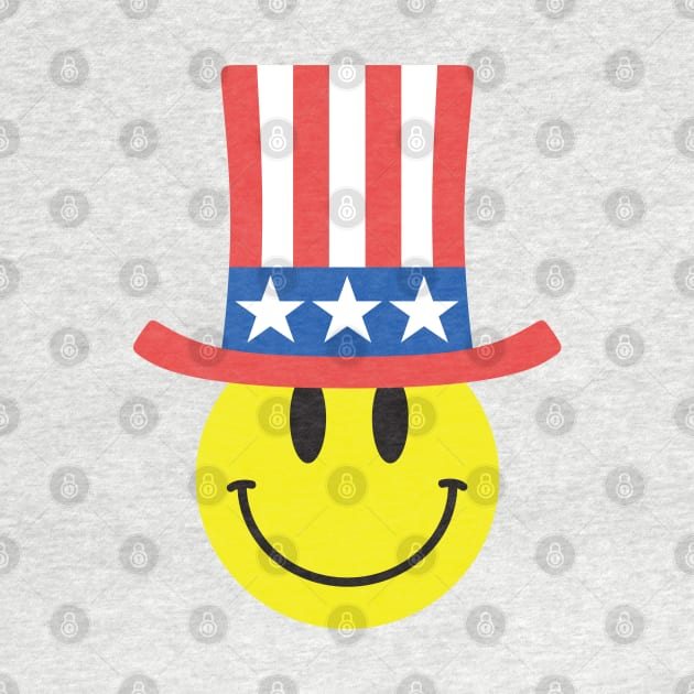 Happy Face Emoji Uncle Sam by artbitz